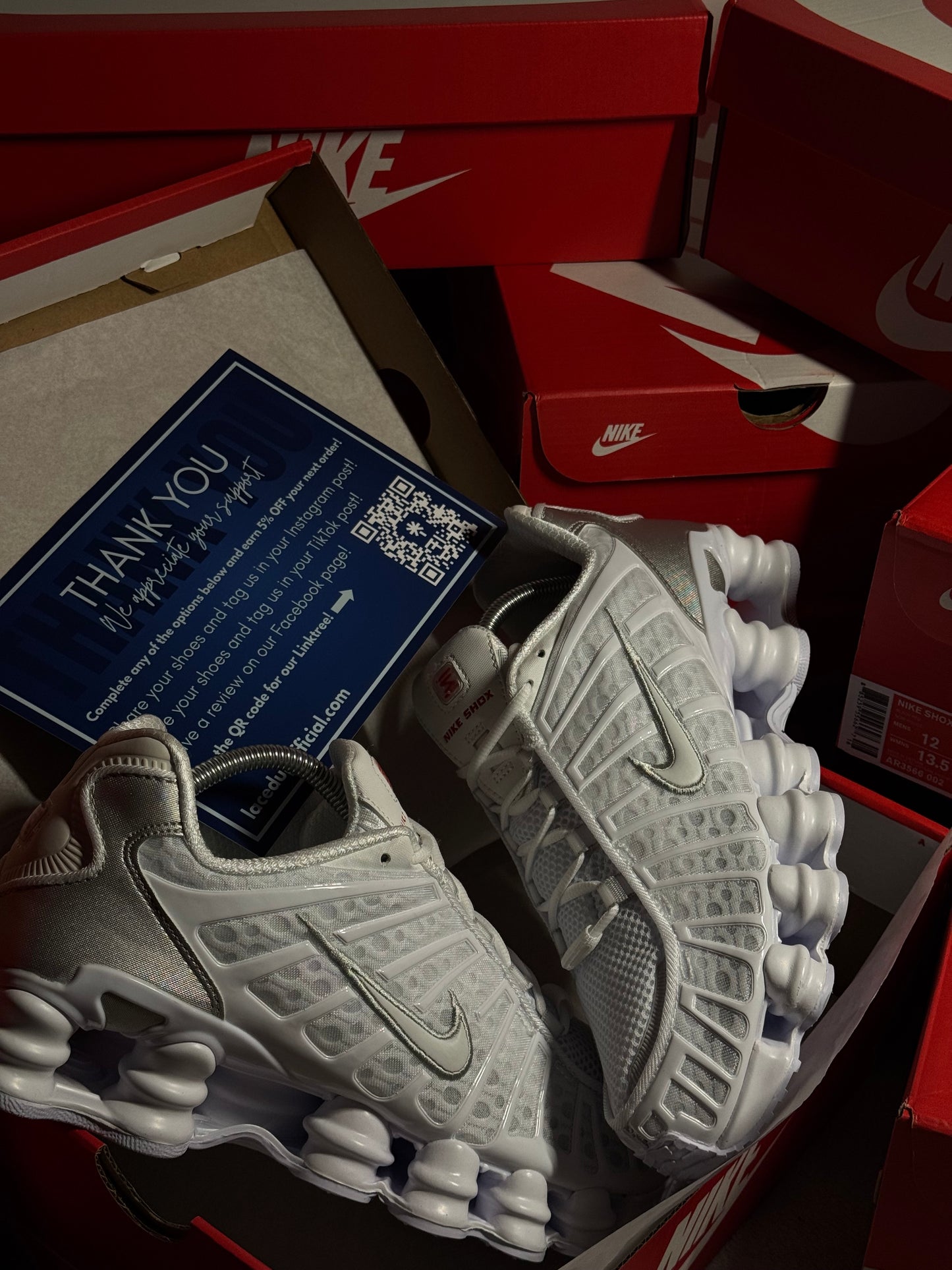 Nike Shox TL 'White'
