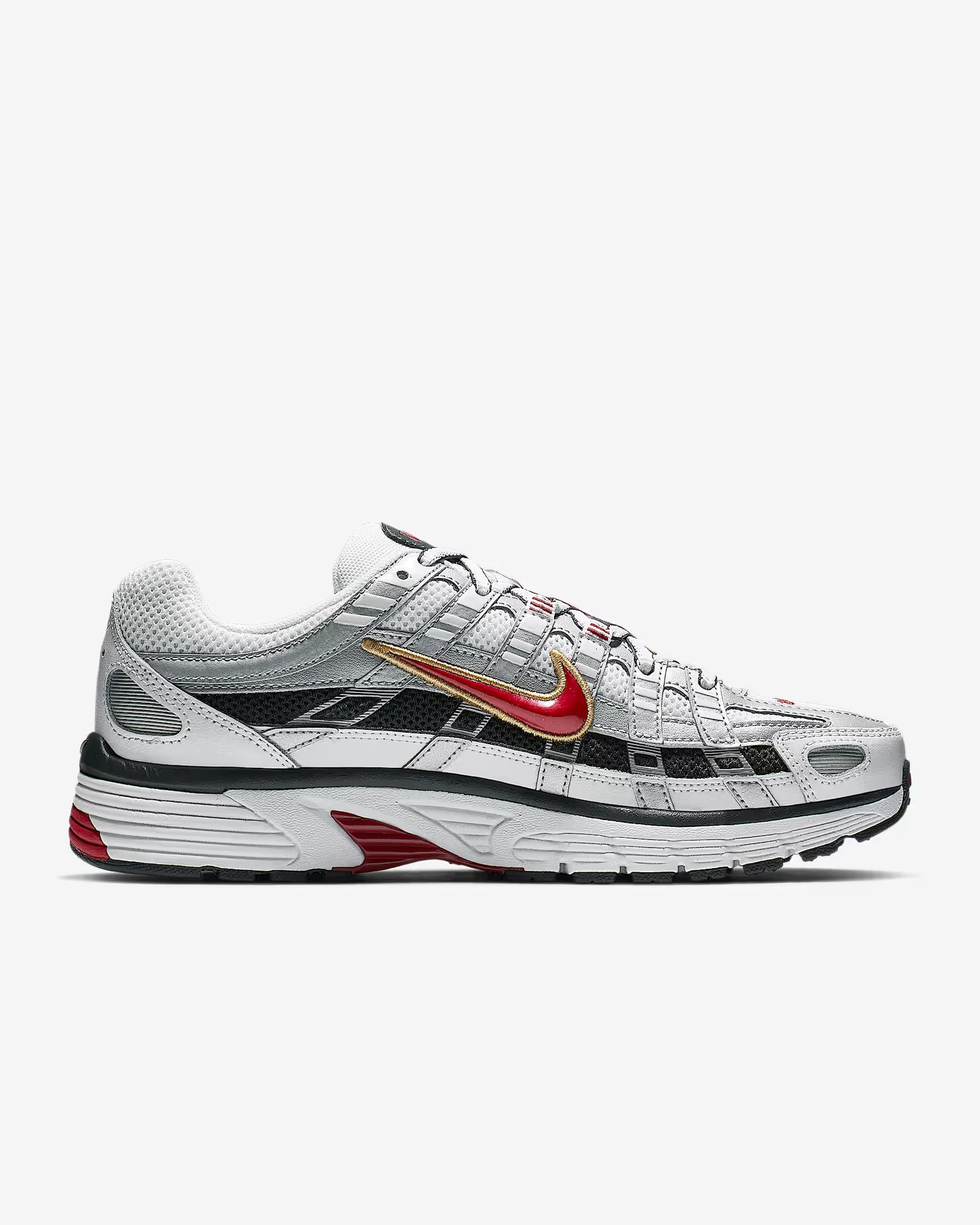Nike P-6000 'Platinum Varsity Red'